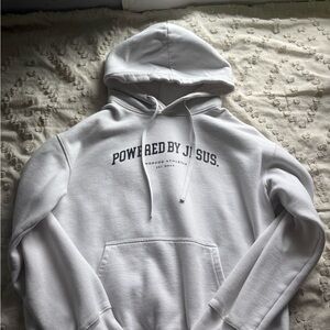 White Crew Neck Sweater with Soft Texture